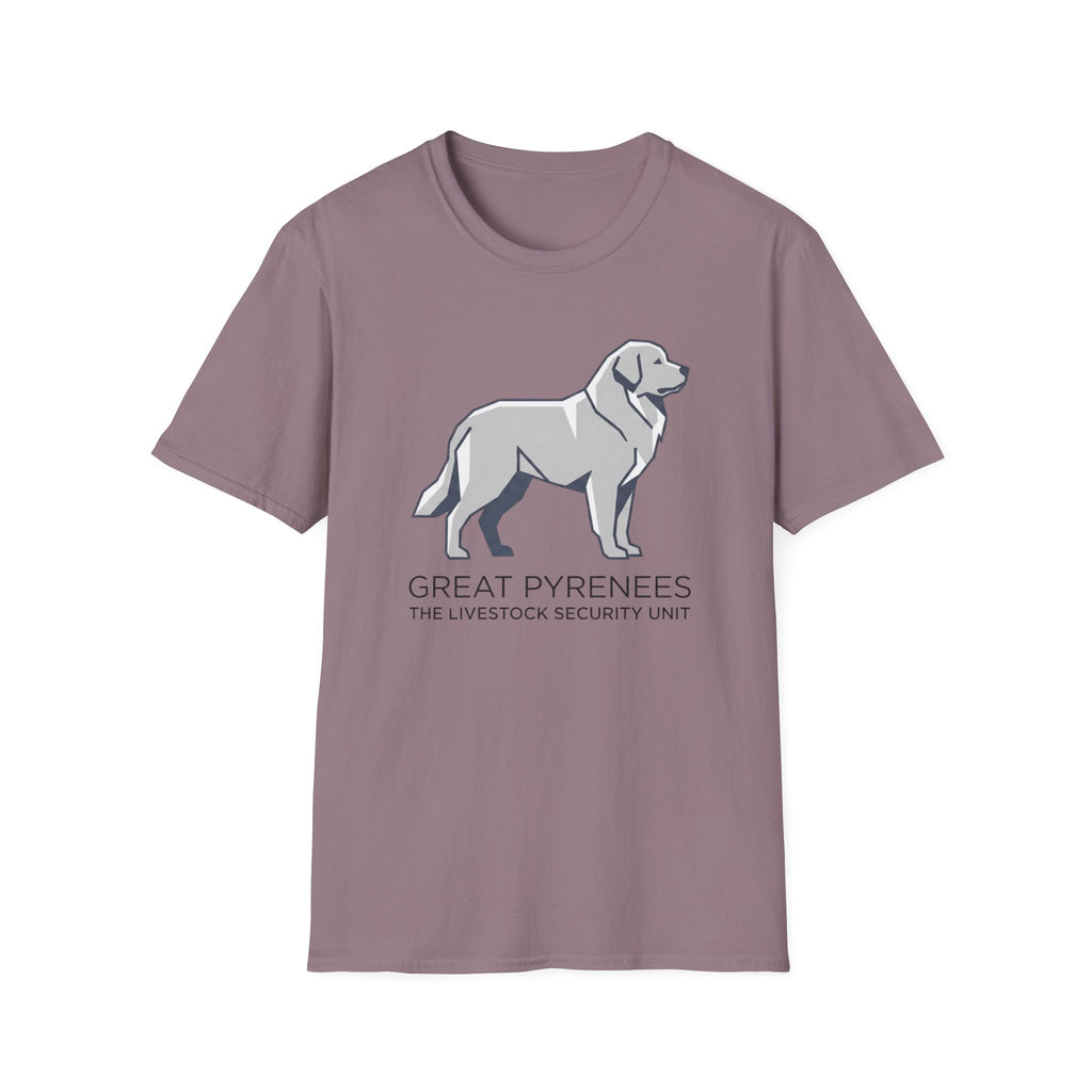 Great Pyrenees Livestock Security Unit T-Shirt