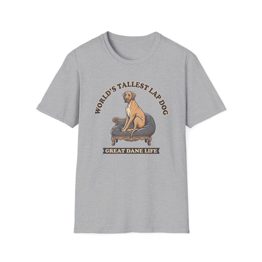 Old Timey Lap Dog Great Dane T-Shirt