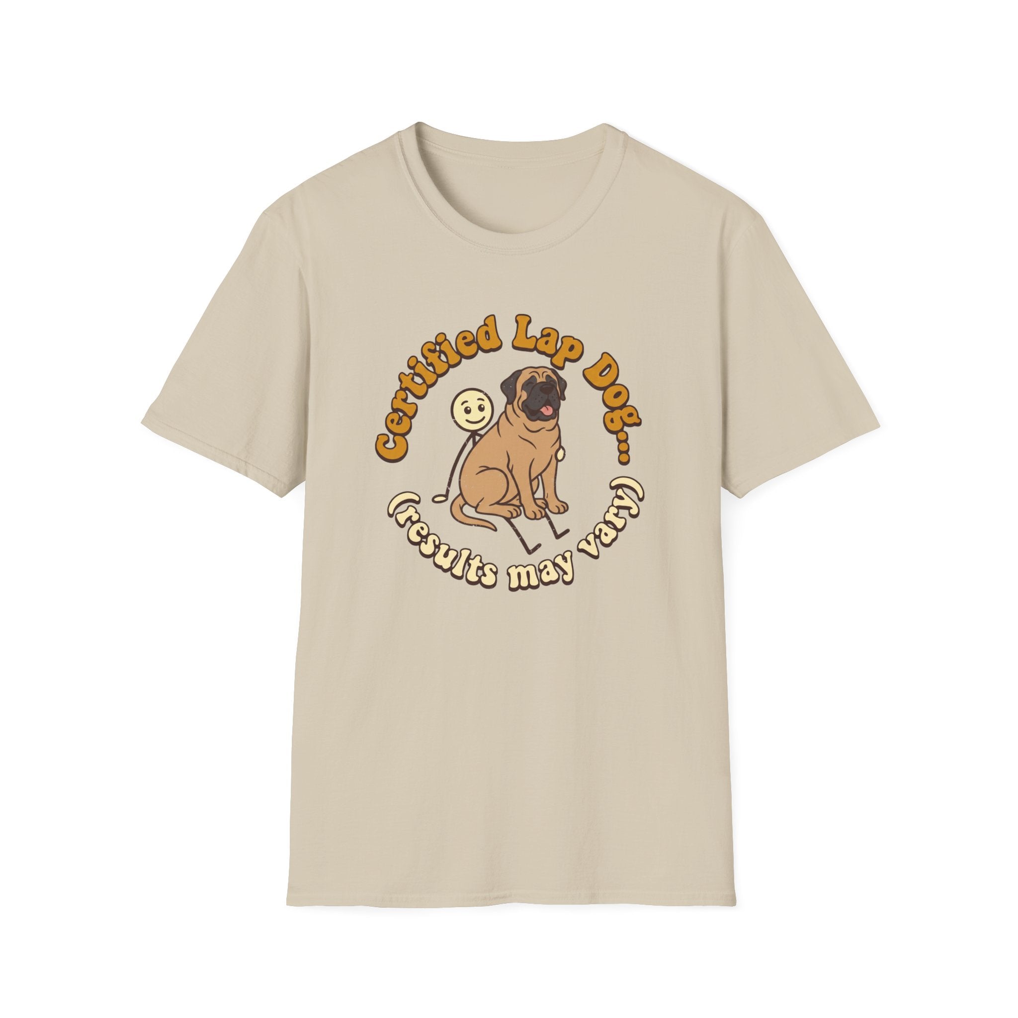 Mastiff on a Stick Man T-Shirt