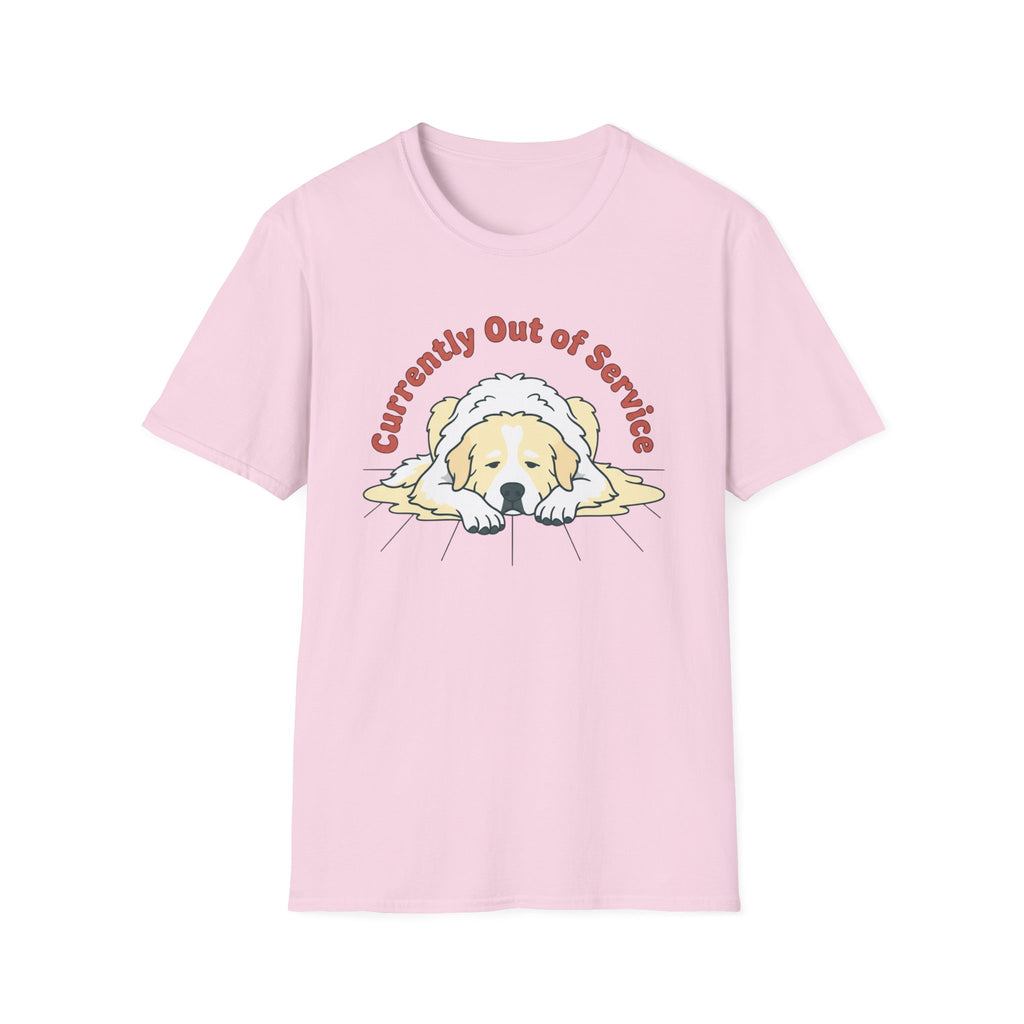Great Pyrenees Out of Service T-Shirt