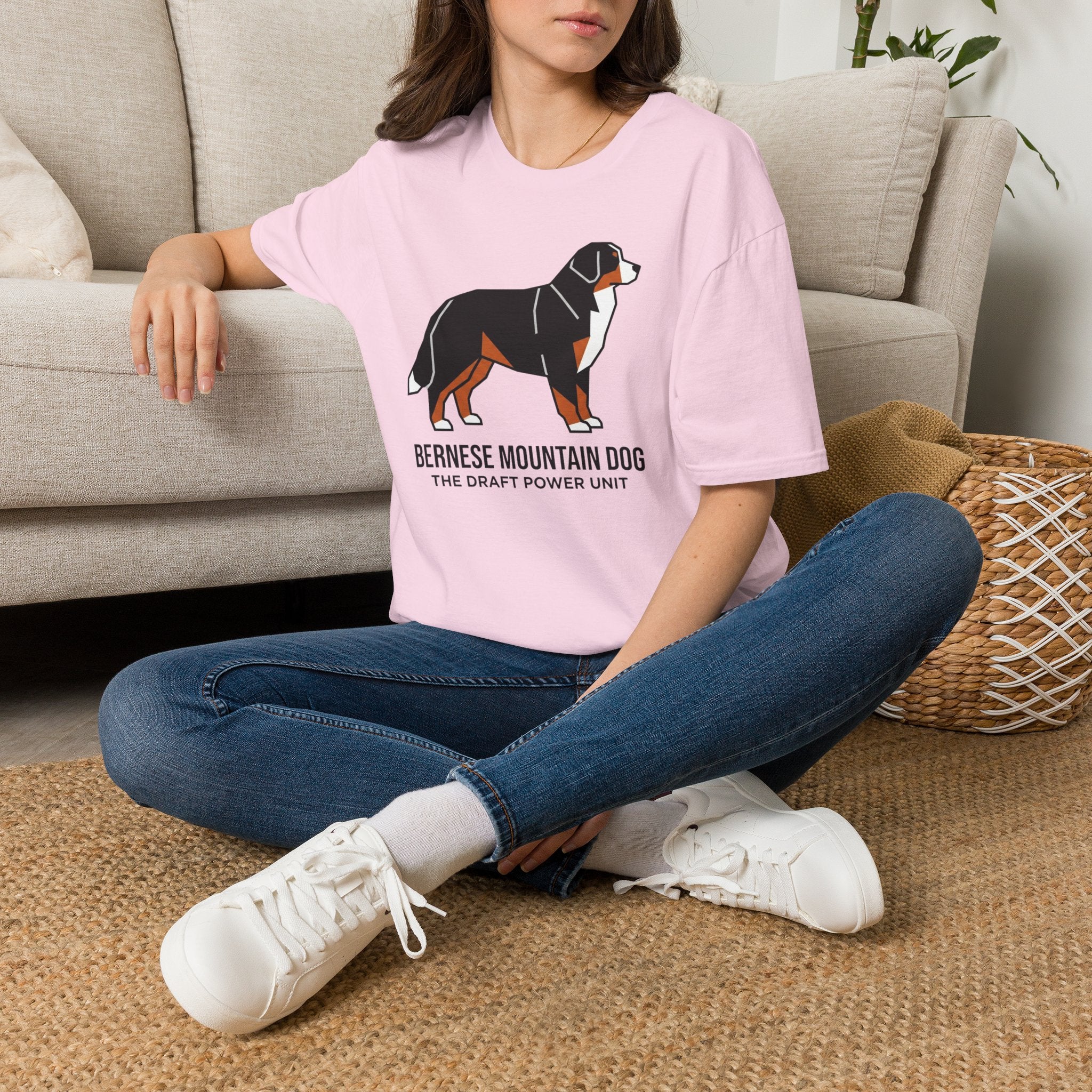 Bernese Mtn Dog Draft Power Unit T-Shirt