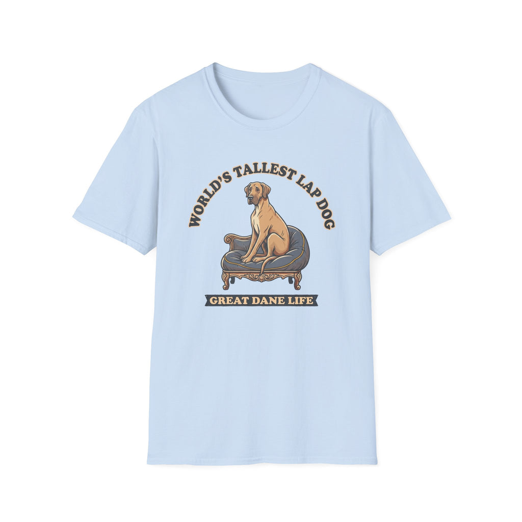Old Timey Lap Dog Great Dane T-Shirt
