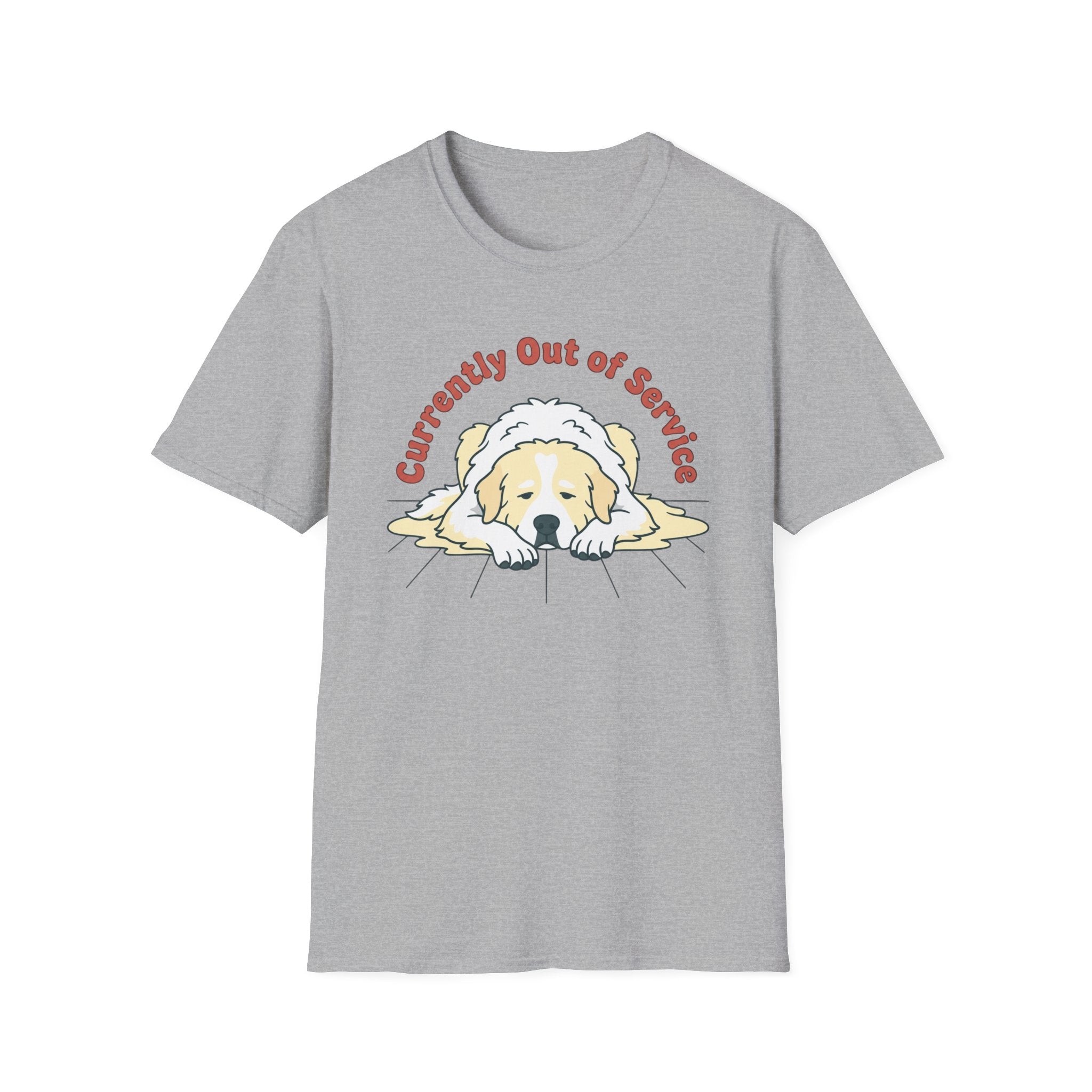Great Pyrenees Out of Service T-Shirt