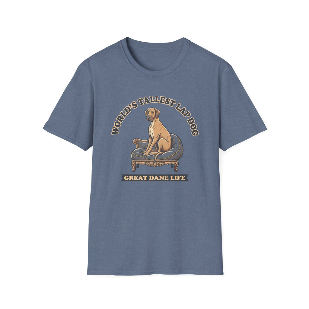 Old Timey Lap Dog Great Dane T-Shirt