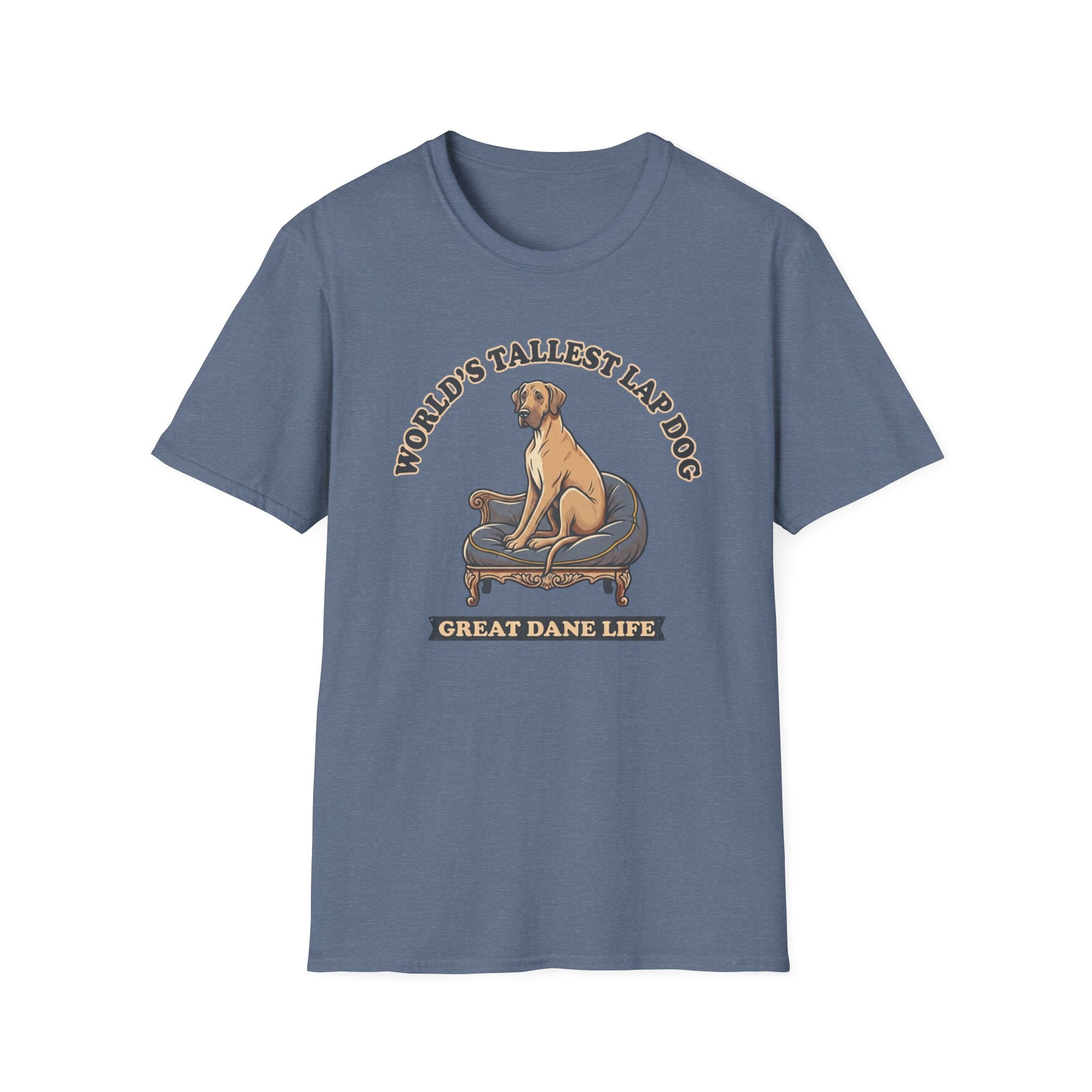 Old Timey Lap Dog Great Dane T-Shirt