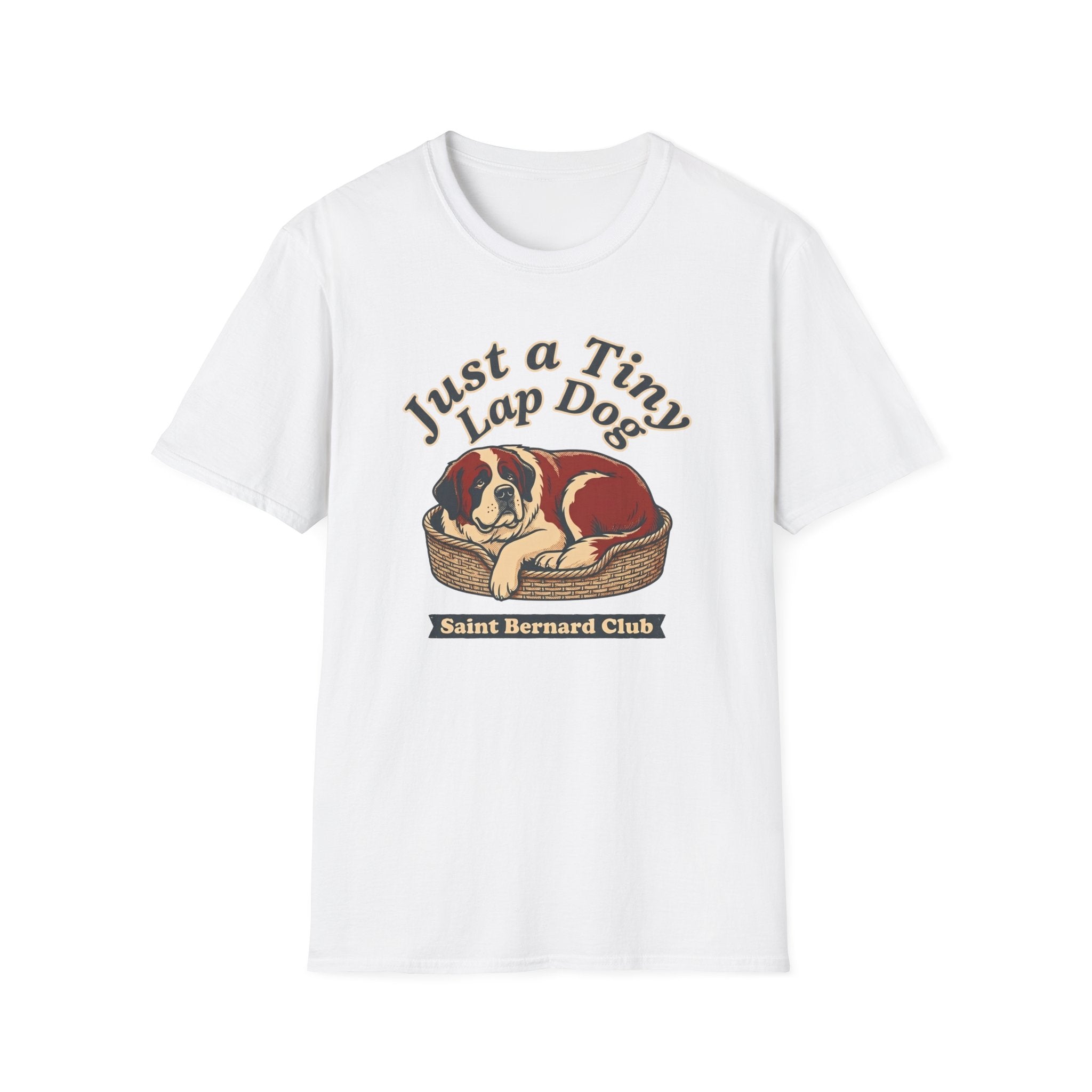 Old Timey Lap Dog St. Bernard T-Shirt