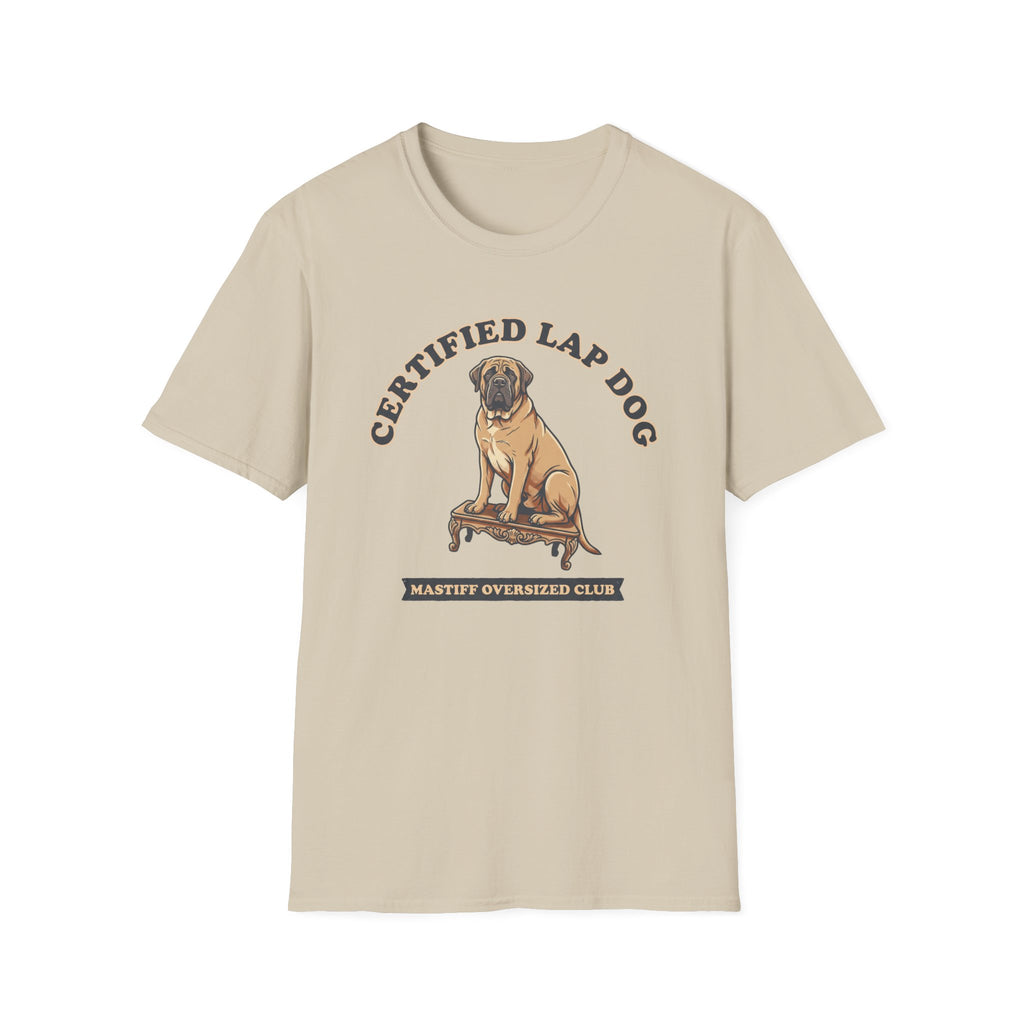 Old Timey Lap Dog Mastiff T-Shirt