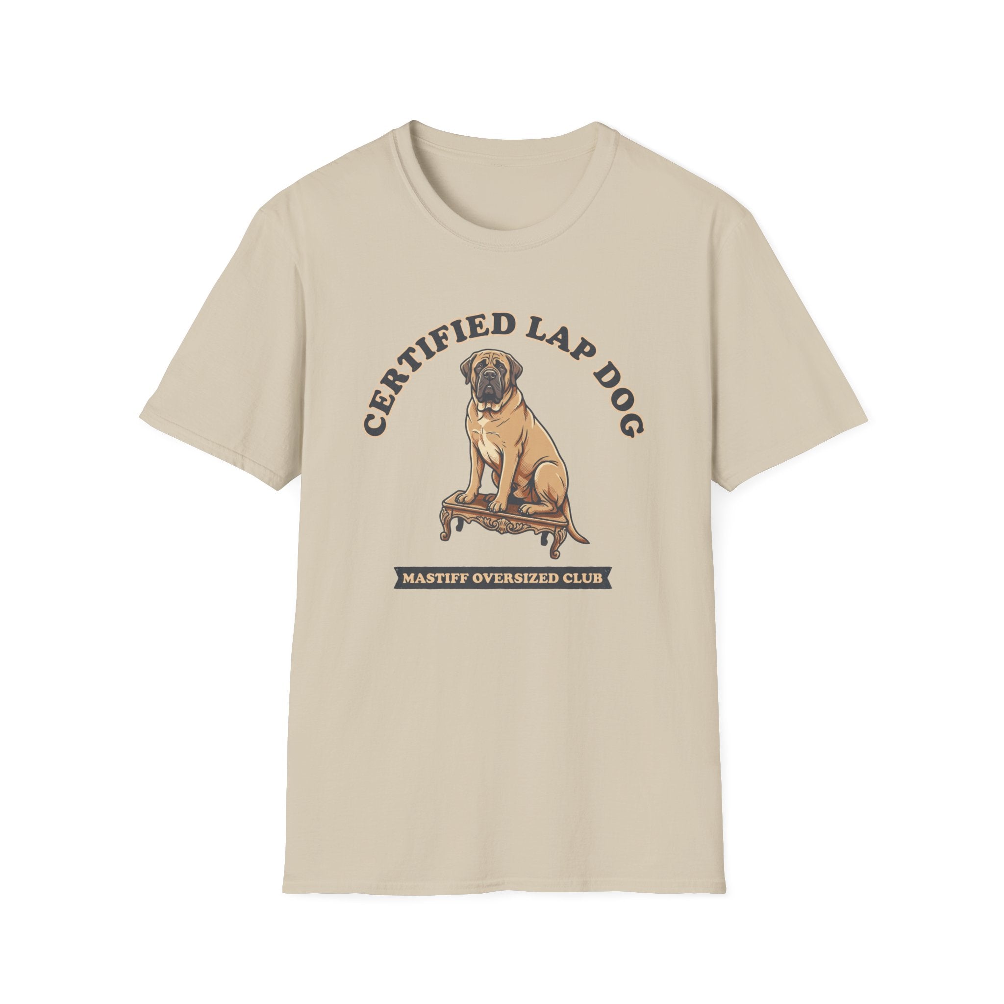 Old Timey Lap Dog Mastiff T-Shirt