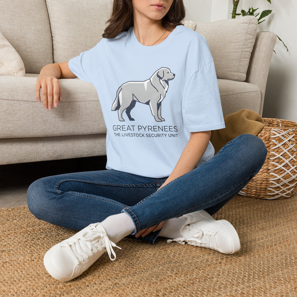 Great Pyrenees Livestock Security Unit T-Shirt