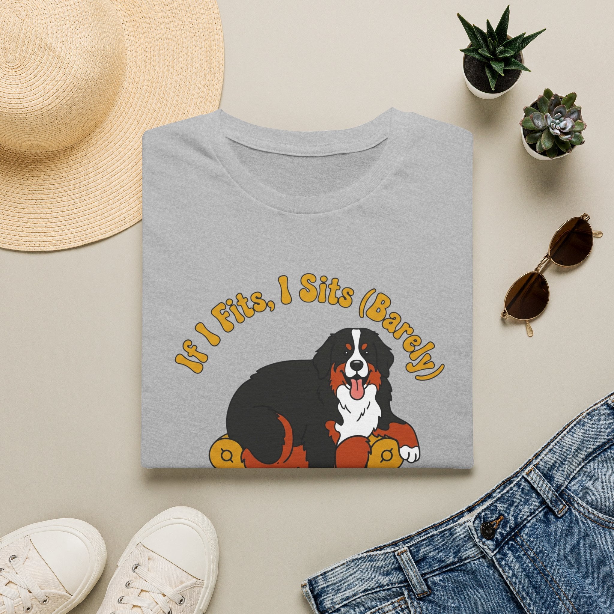 If I Fits Bernese Mtn Dog T-Shirt