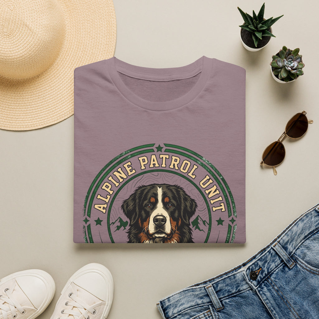Bernese Mtn Dog Working Badge T-Shirt