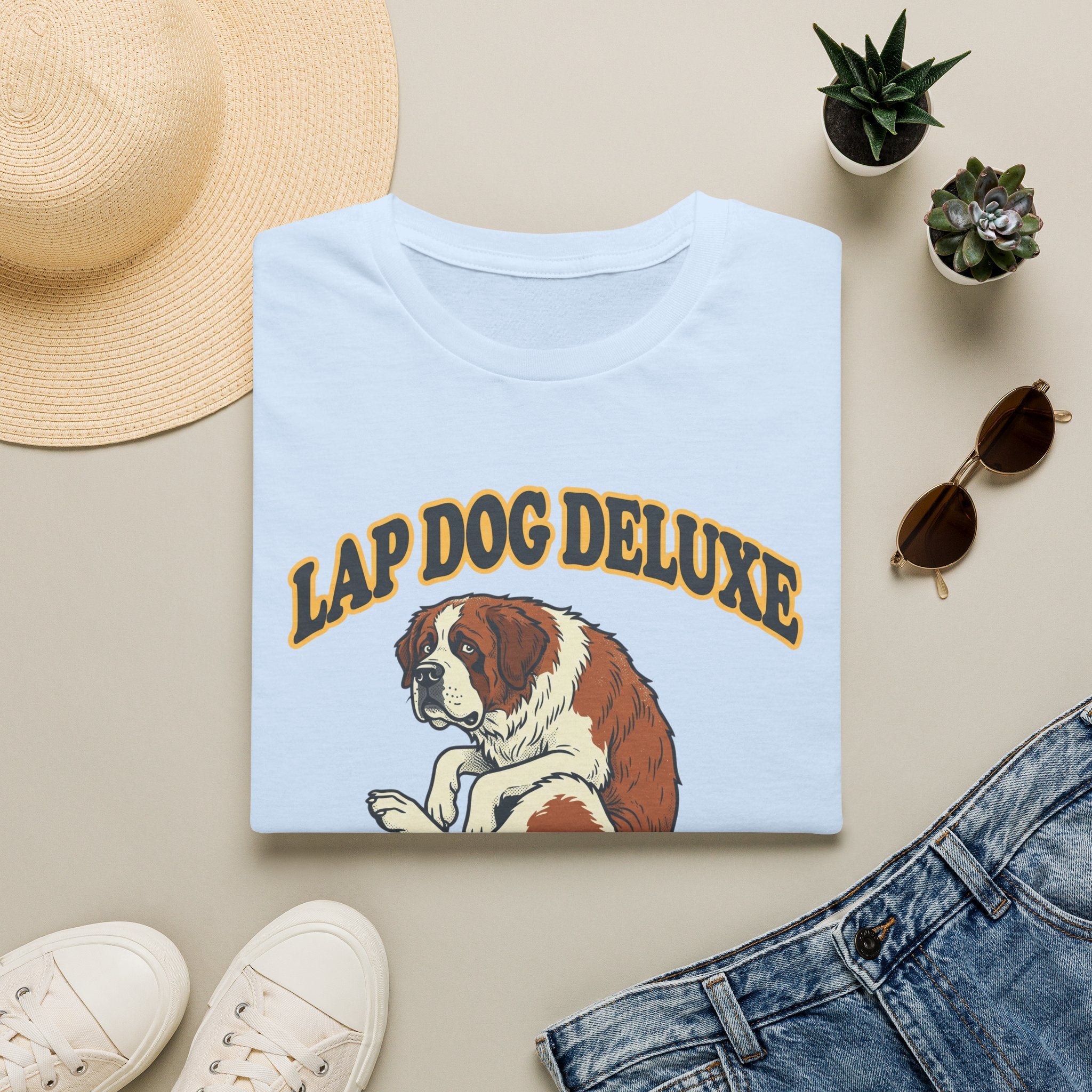 St. Bernard in a Teacup T-Shirt