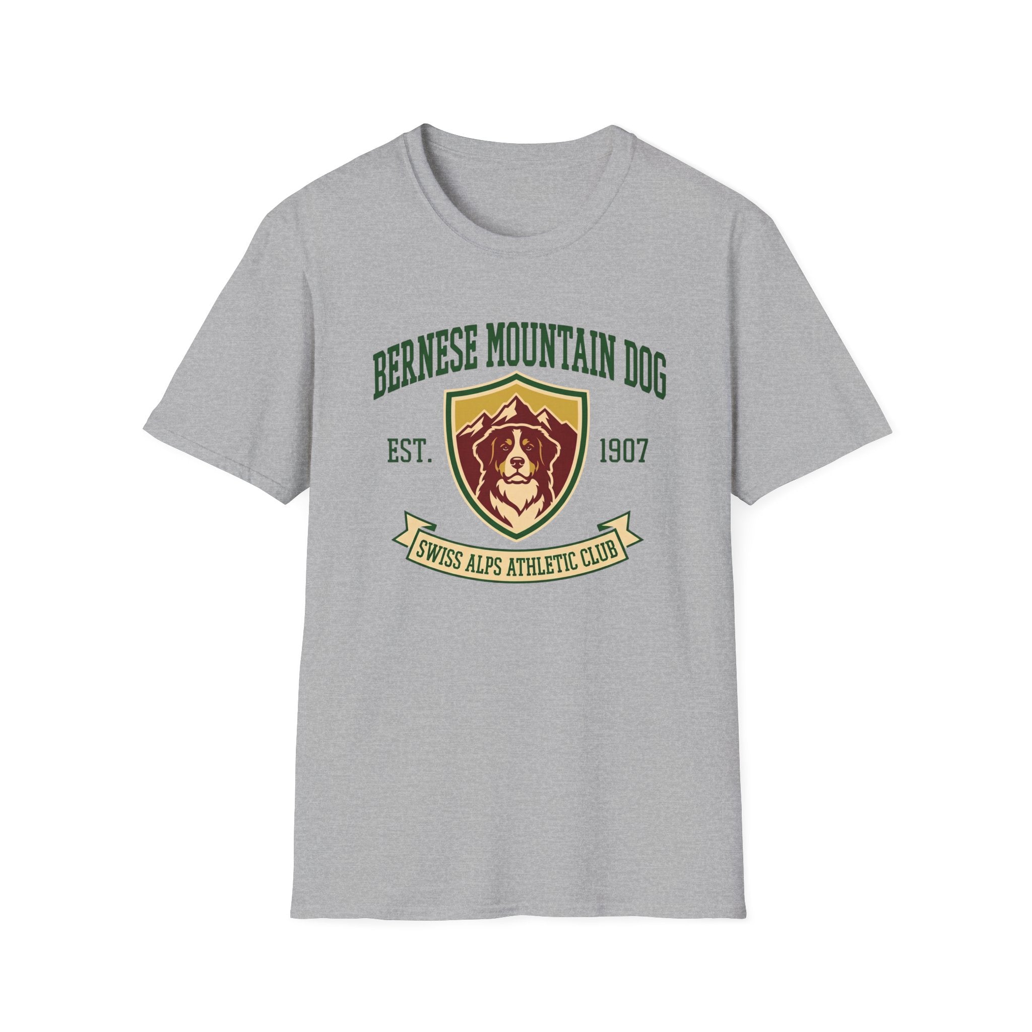Varsity Bernese Mtn Dog T-Shirt