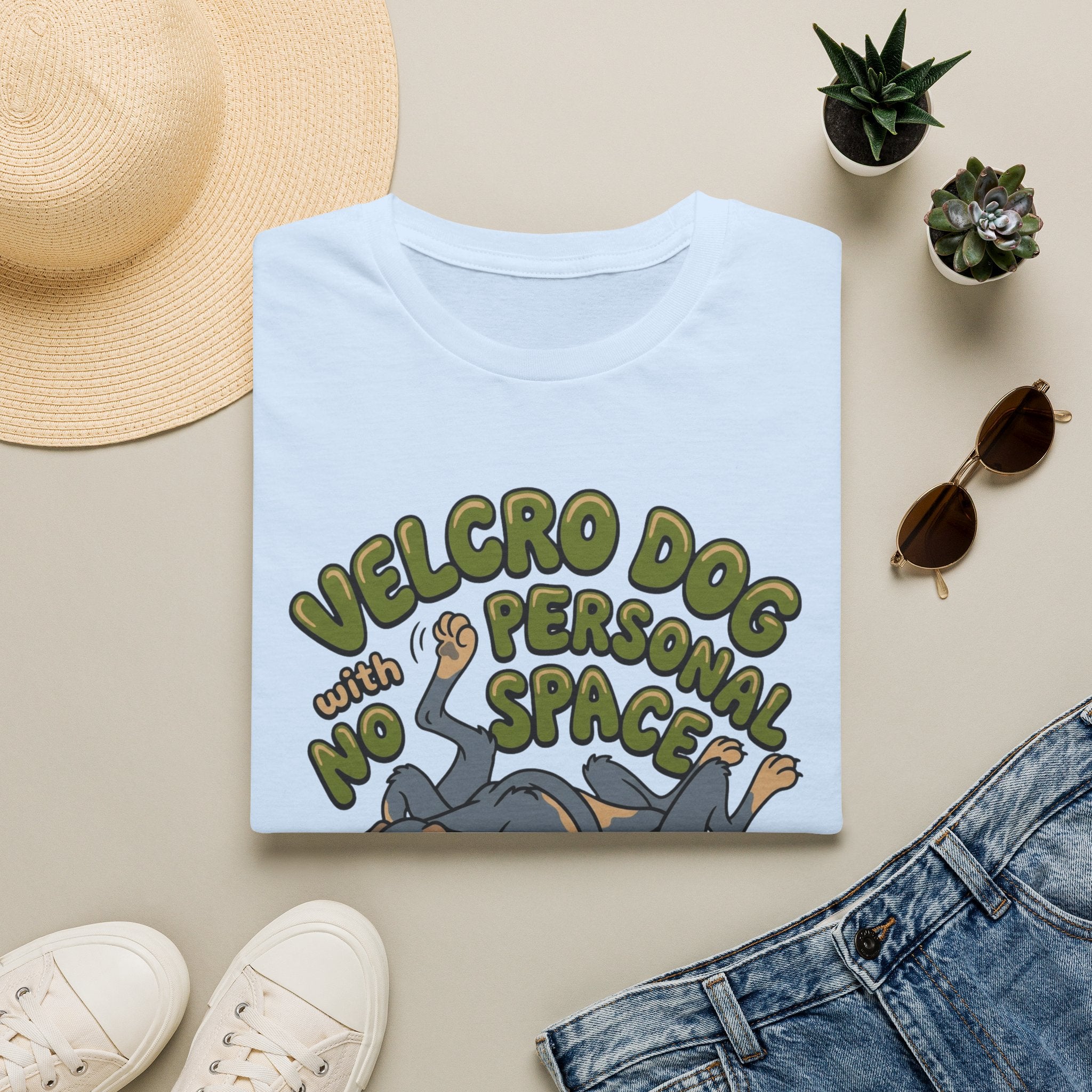 Velcro Great Dane T-Shirt
