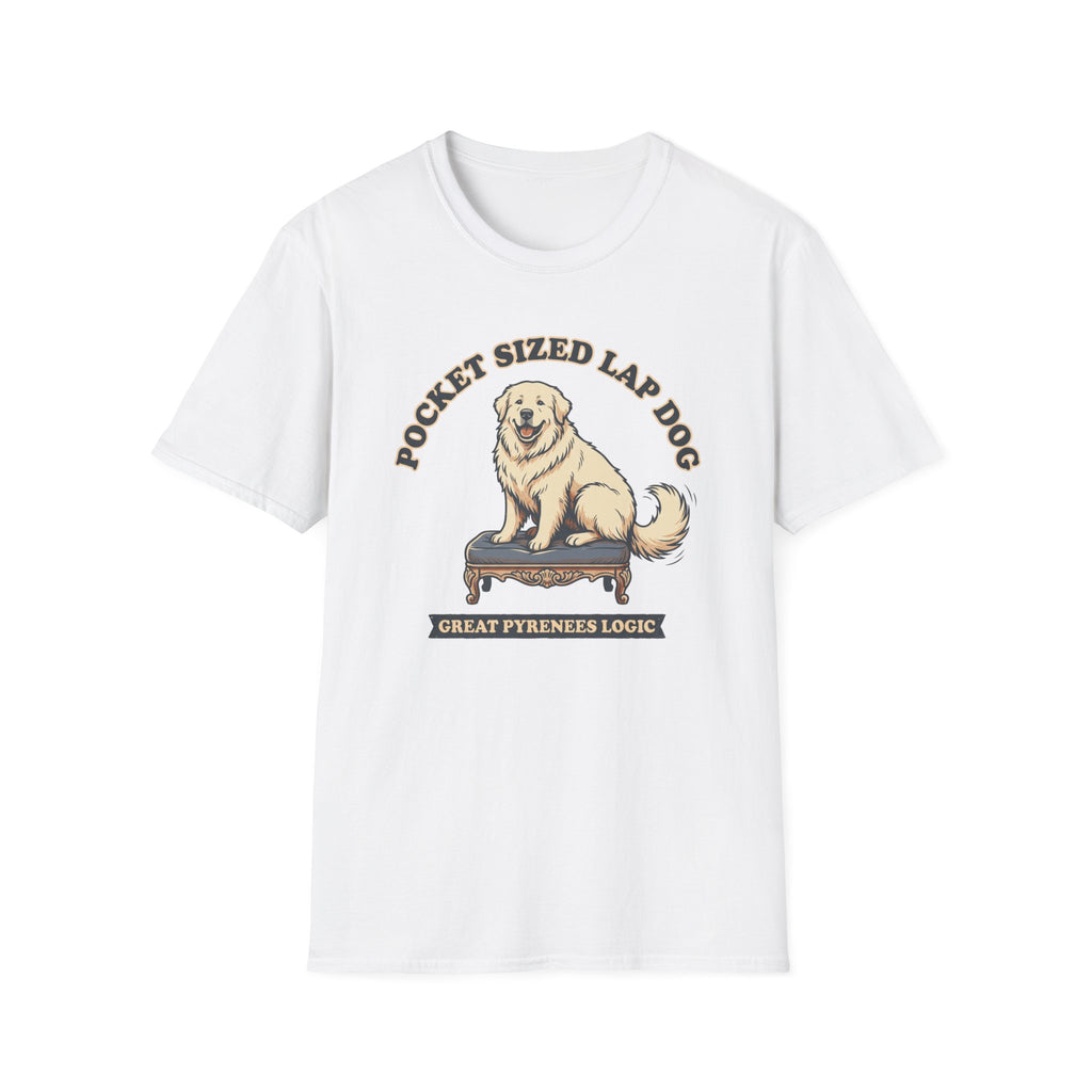 Old Timey Lap Dog Great Pyrenees T-Shirt