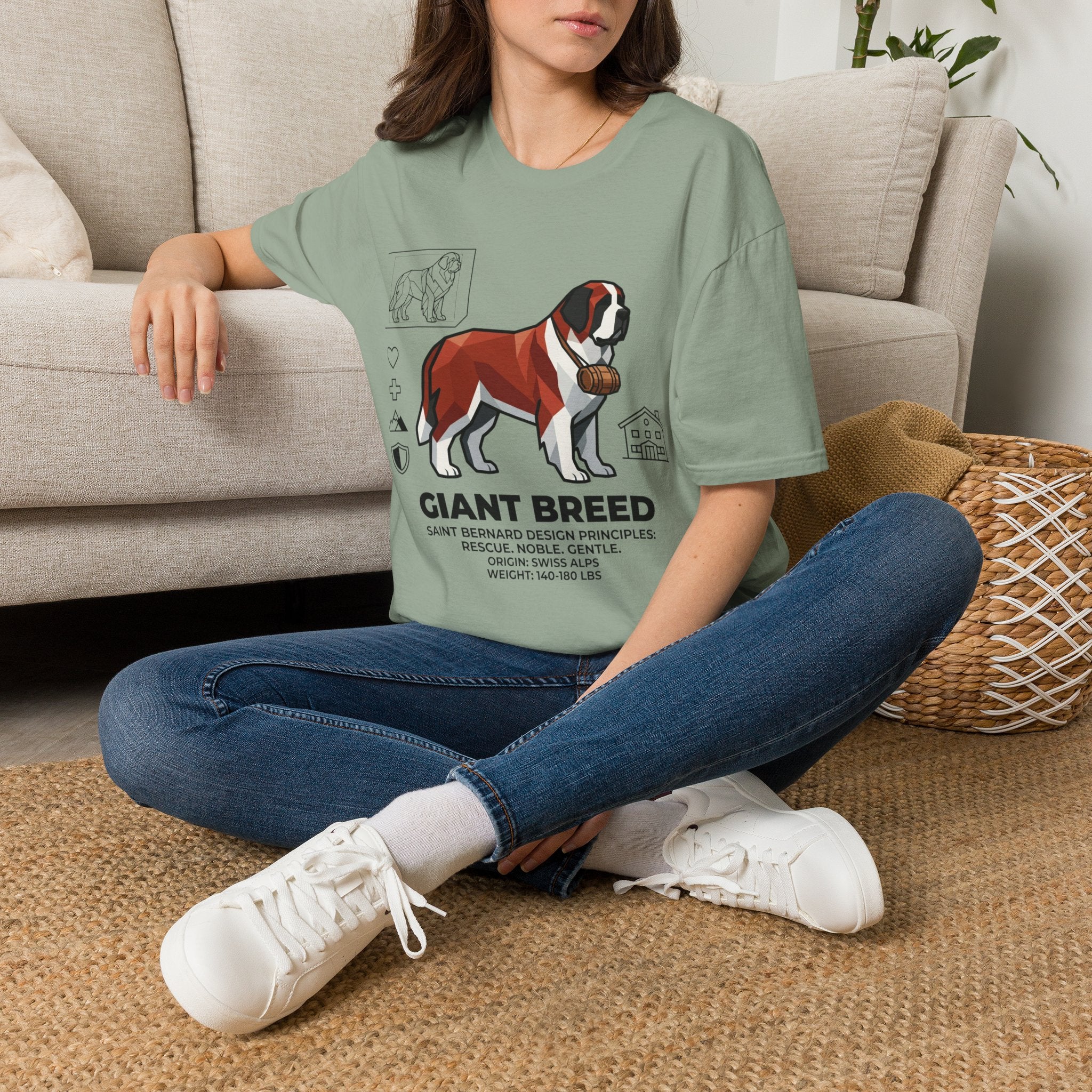St. Bernard Icons T-Shirt