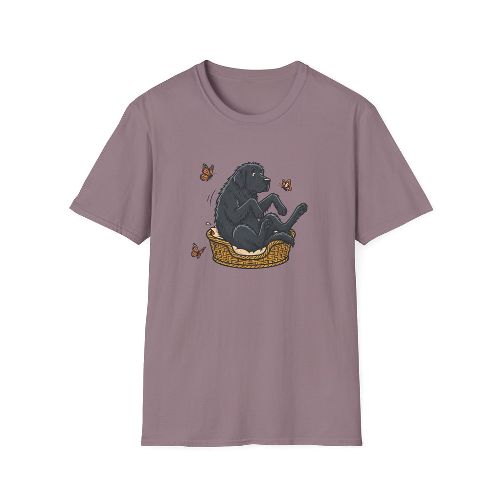 Newfoundland in a Basket T-Shirt