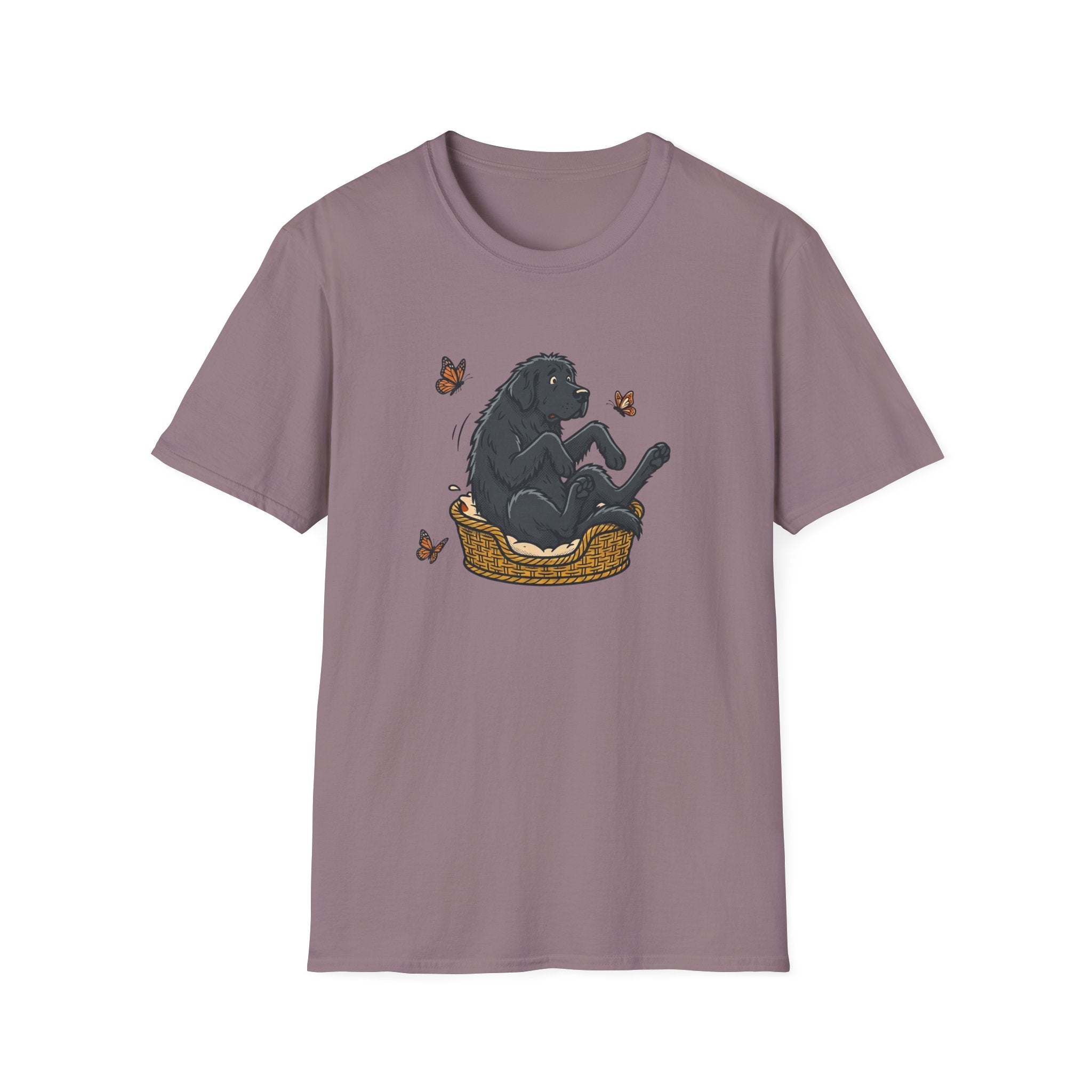 Newfoundland in a Basket T-Shirt