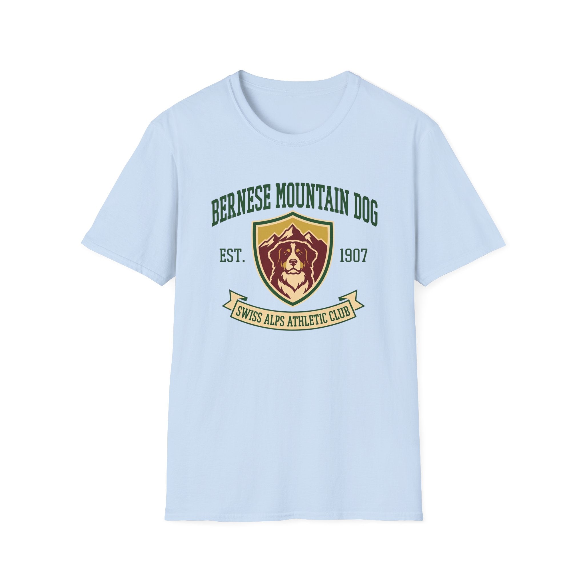Varsity Bernese Mtn Dog T-Shirt