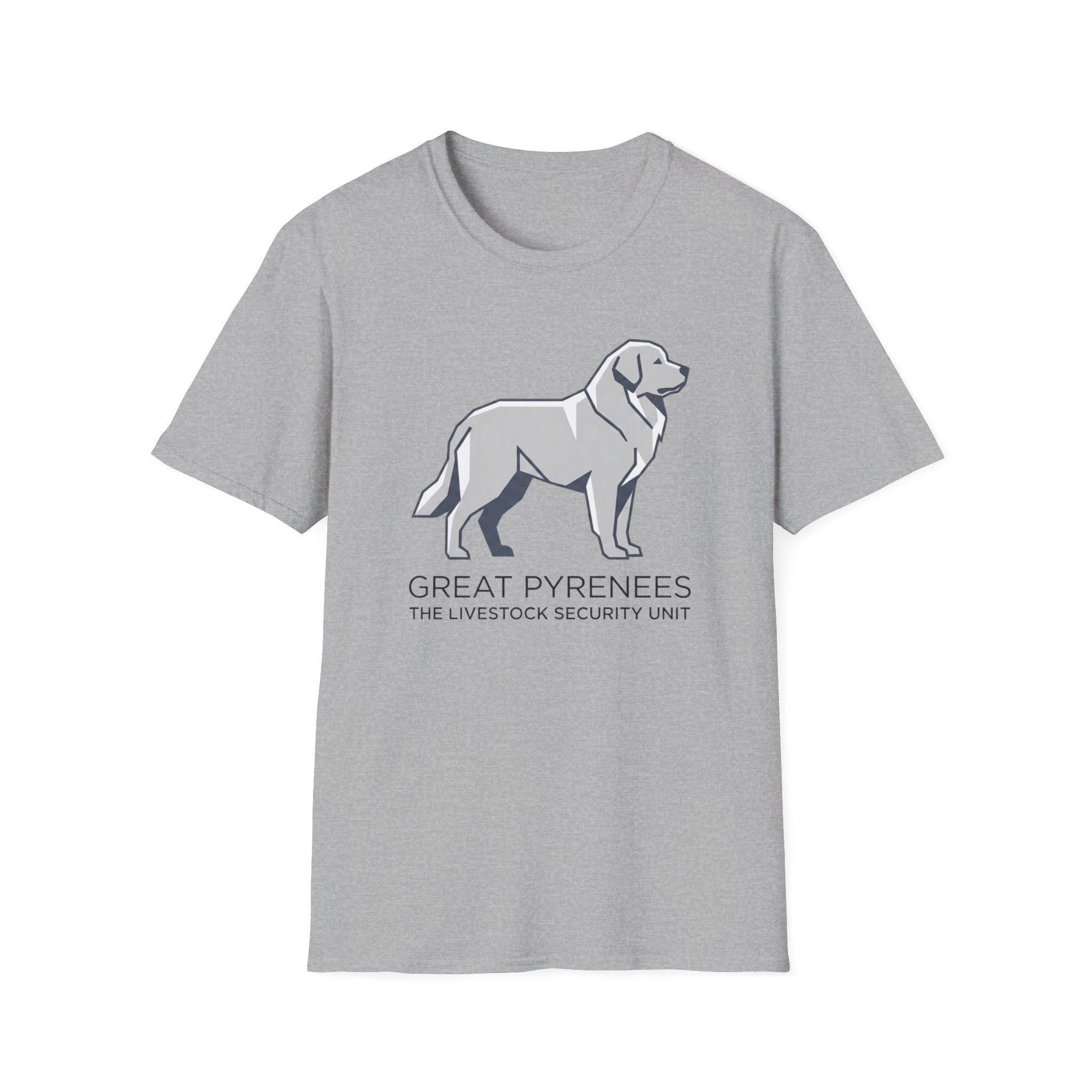 Great Pyrenees Livestock Security Unit T-Shirt