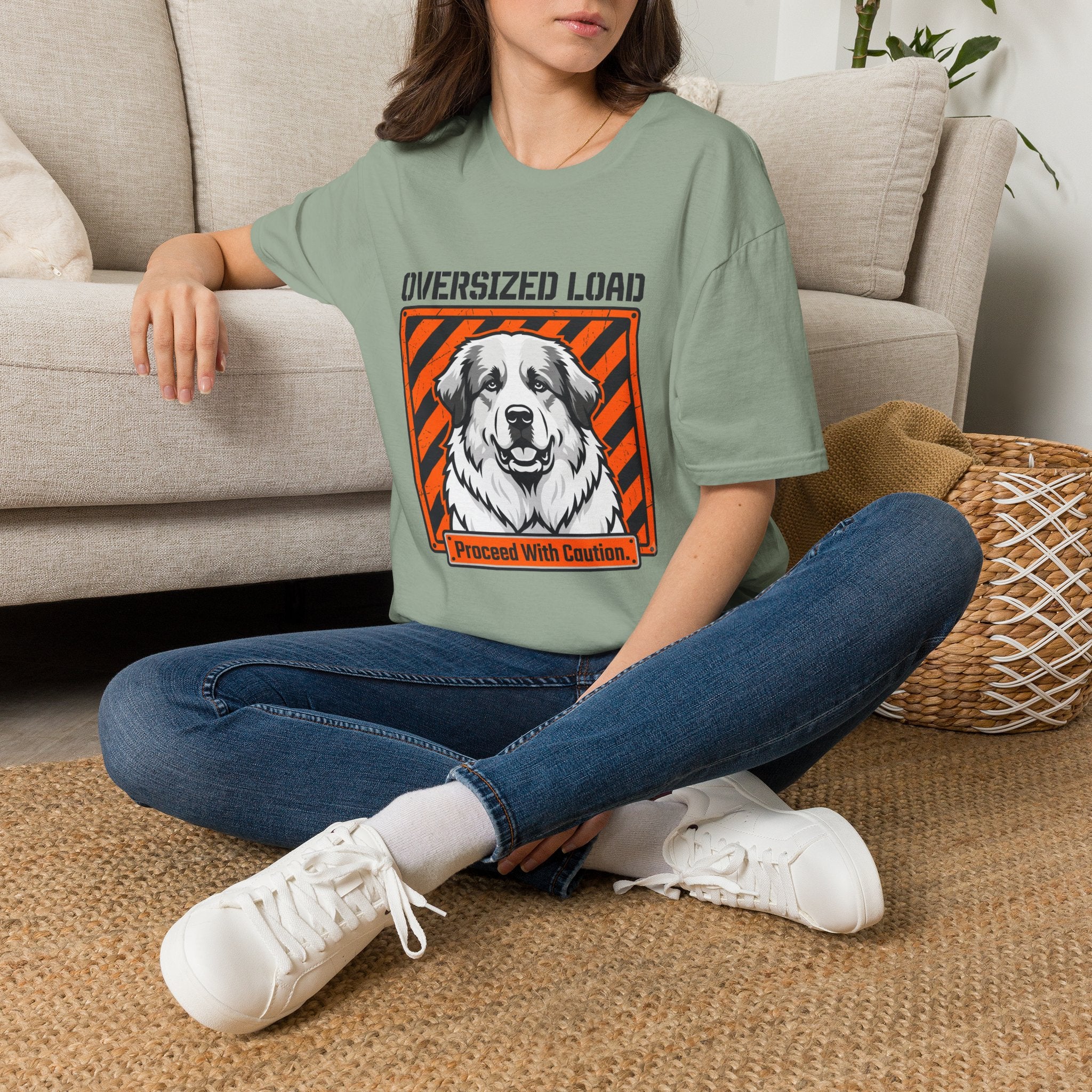 Oversized Load Great Pyrenees T-Shirt