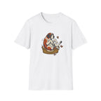St. Bernard in a Basket T-Shirt