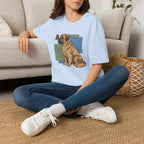 Butterfly on Mastiff Nose T-Shirt