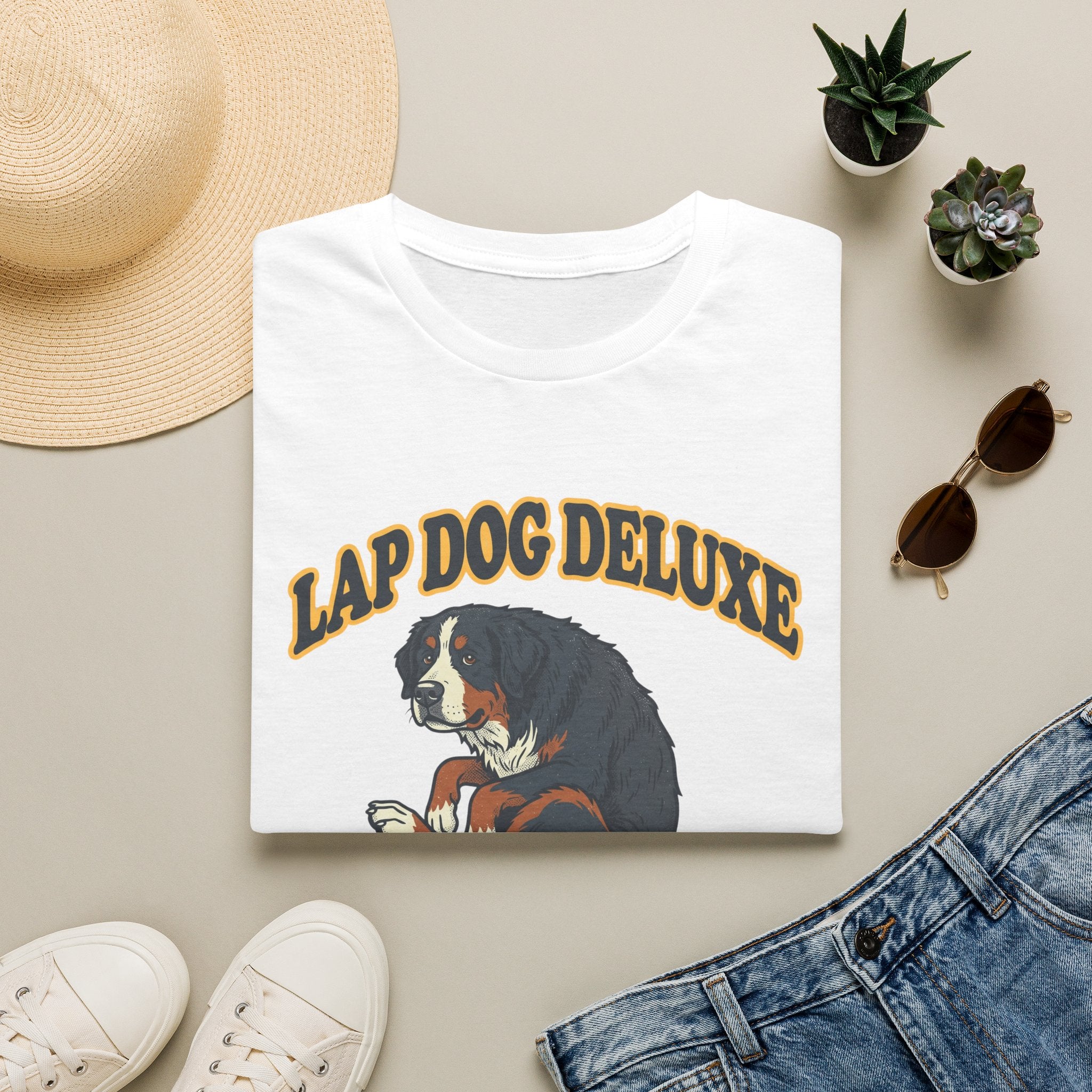 Bernese Mtn Dog in a Teacup T-Shirt