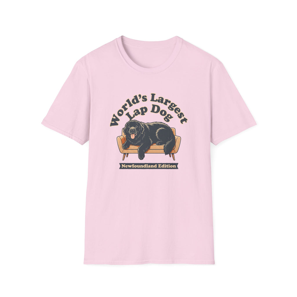 Old Timey Lap Dog Newfoundland T-Shirt