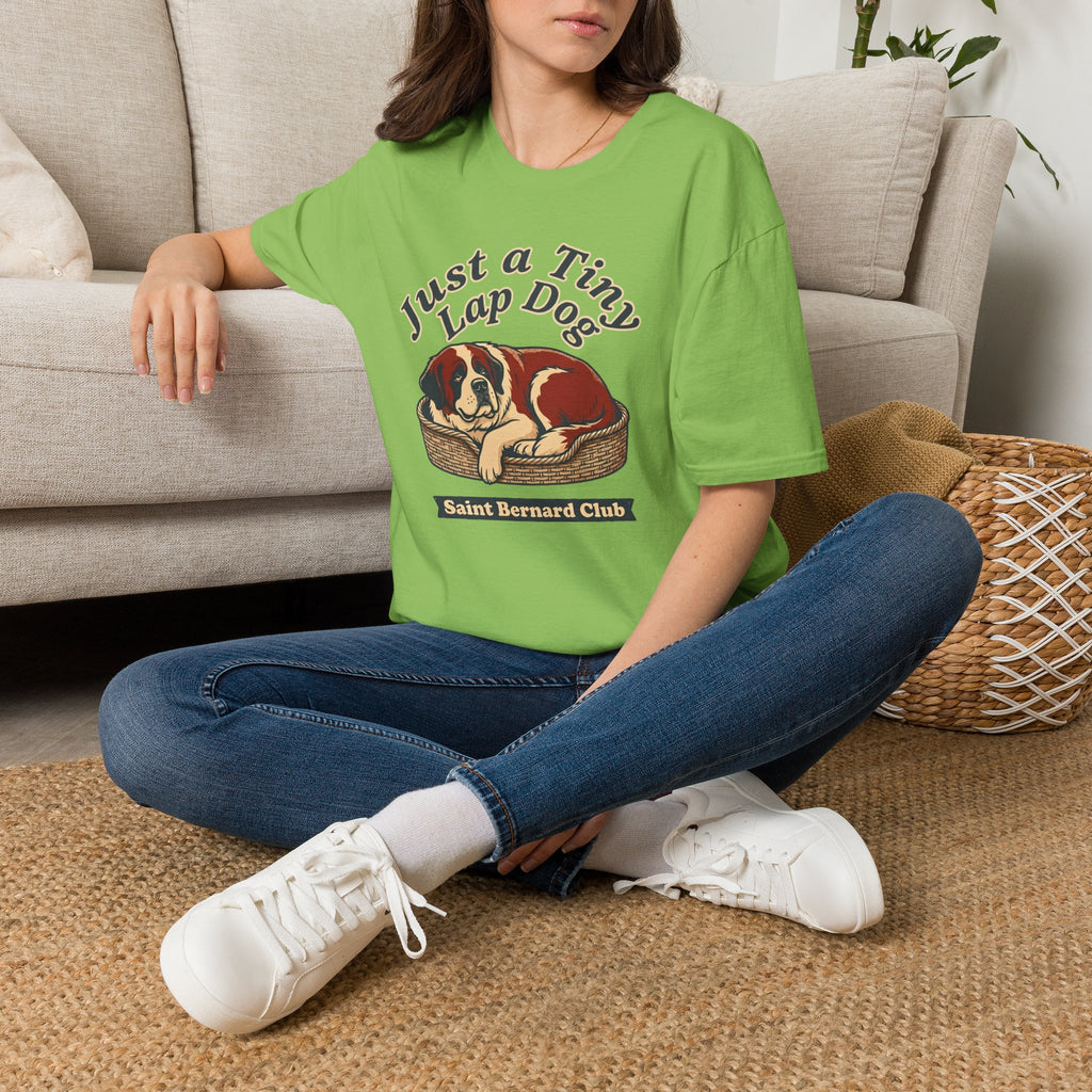 Old Timey Lap Dog St. Bernard T-Shirt