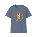 St. Bernard on a Stick Man T-Shirt