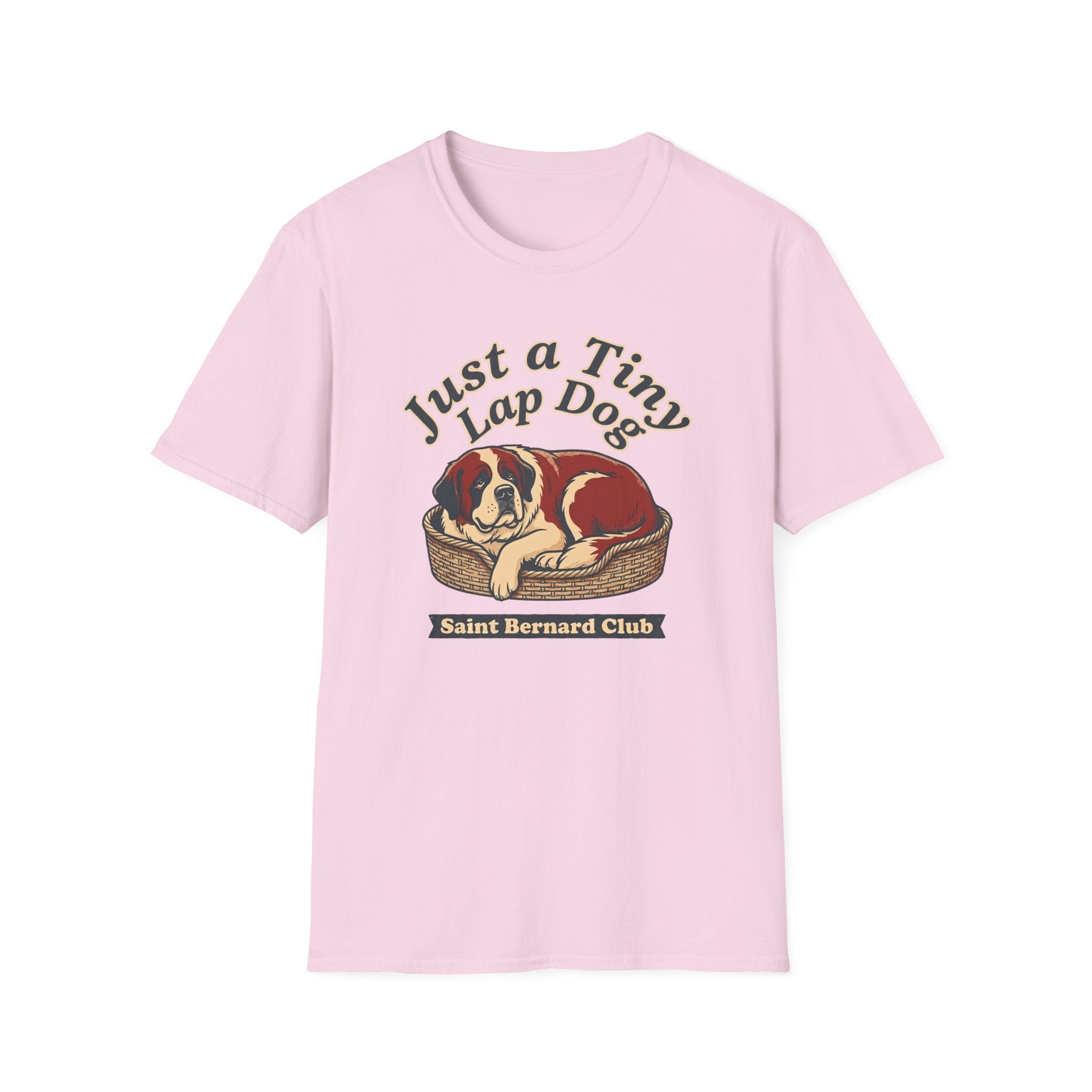 Old Timey Lap Dog St. Bernard T-Shirt
