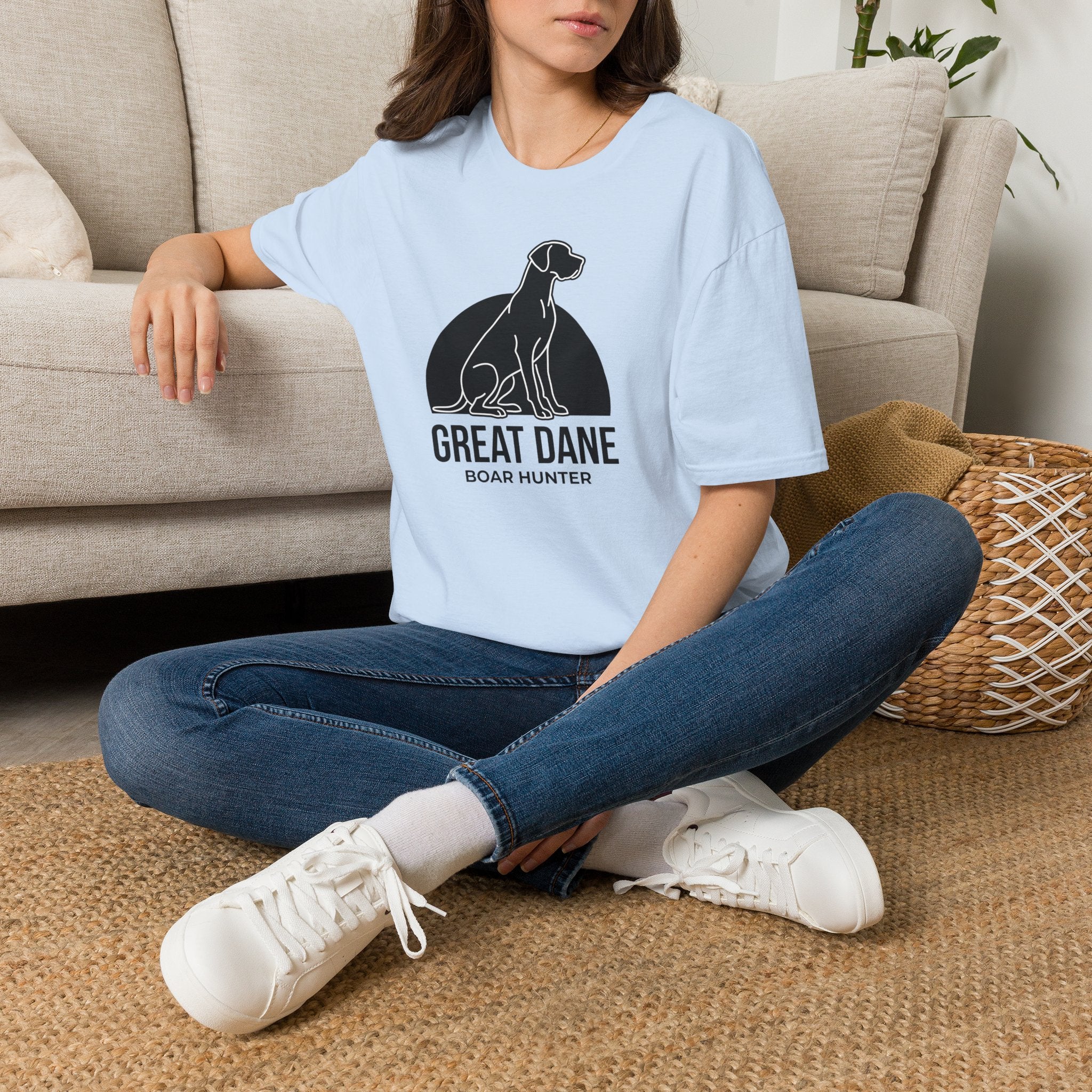 Great Dane Boar Hunter T-Shirt