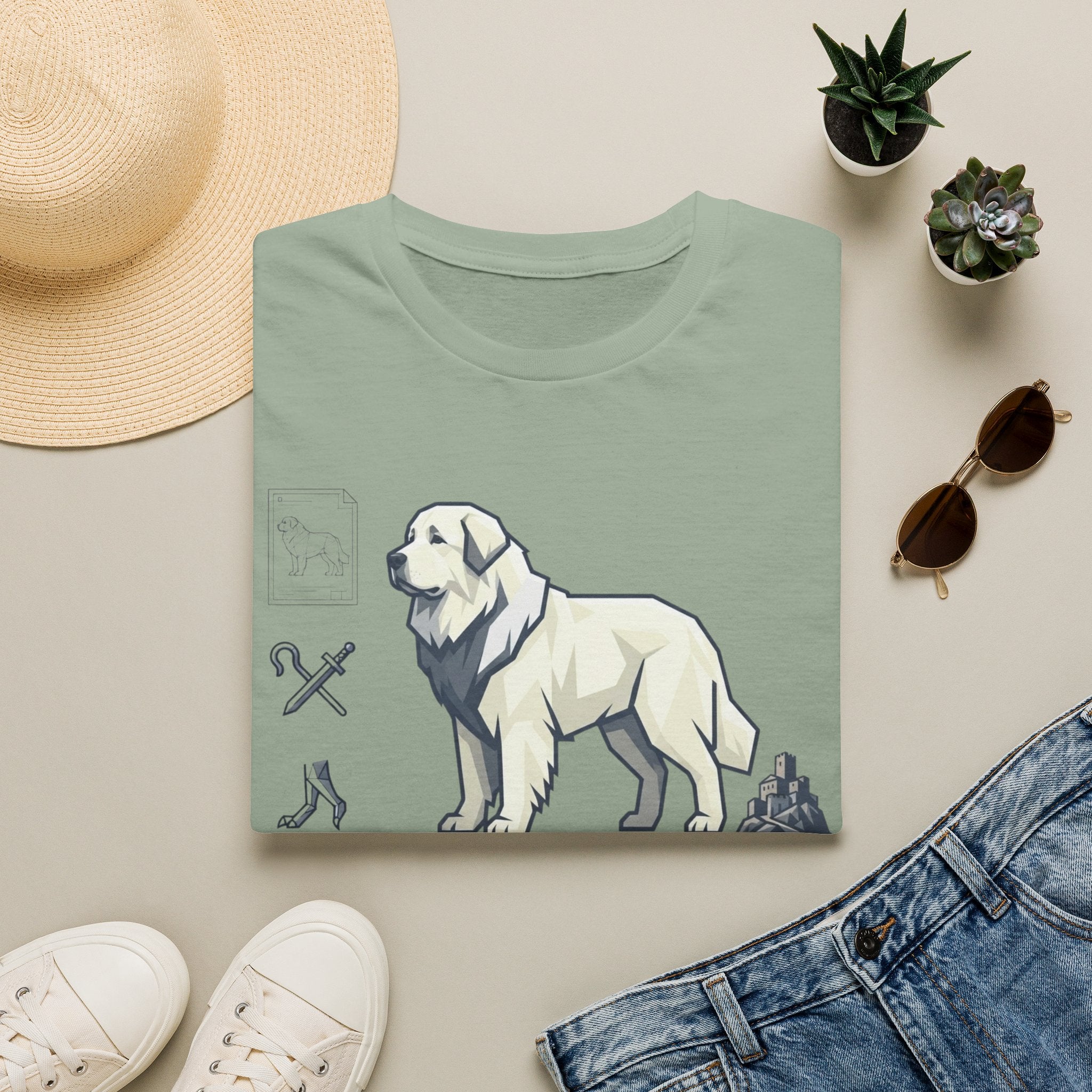 Great Pyrenees Icons T-Shirt