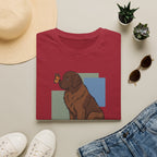 Butterfly on Newfoundland Nose T-Shirt