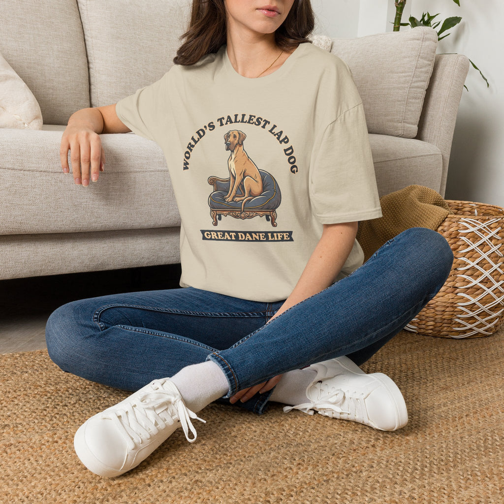 Old Timey Lap Dog Great Dane T-Shirt