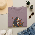 Bernese Mtn Dog in a Basket T-Shirt
