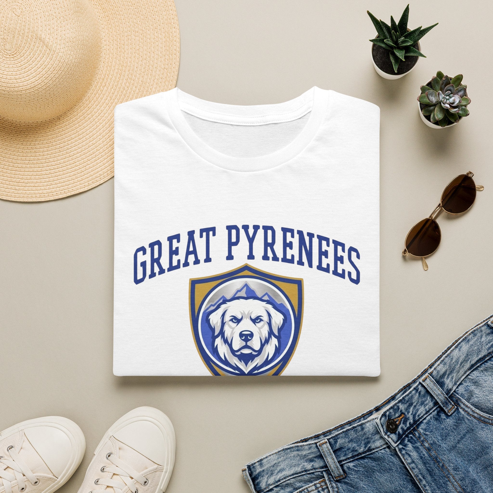 Varsity Great Pyrenees T-Shirt