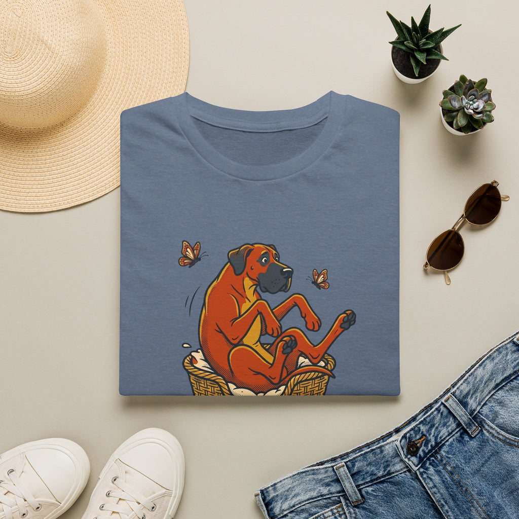 Great Dane in a Basket T-Shirt