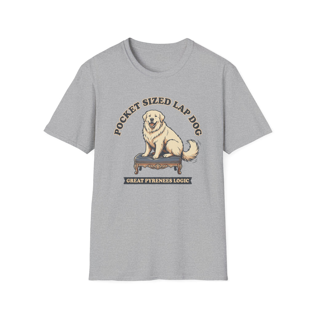 Old Timey Lap Dog Great Pyrenees T-Shirt
