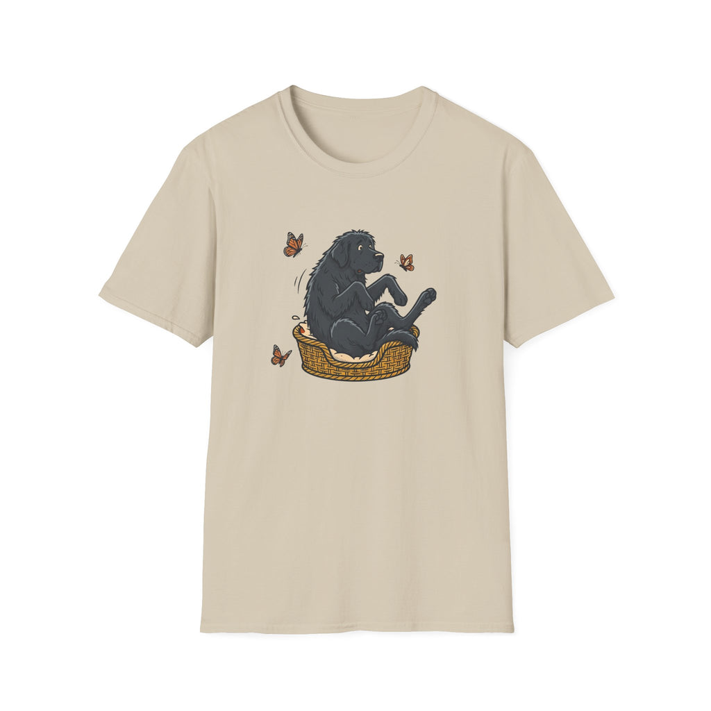 Newfoundland in a Basket T-Shirt