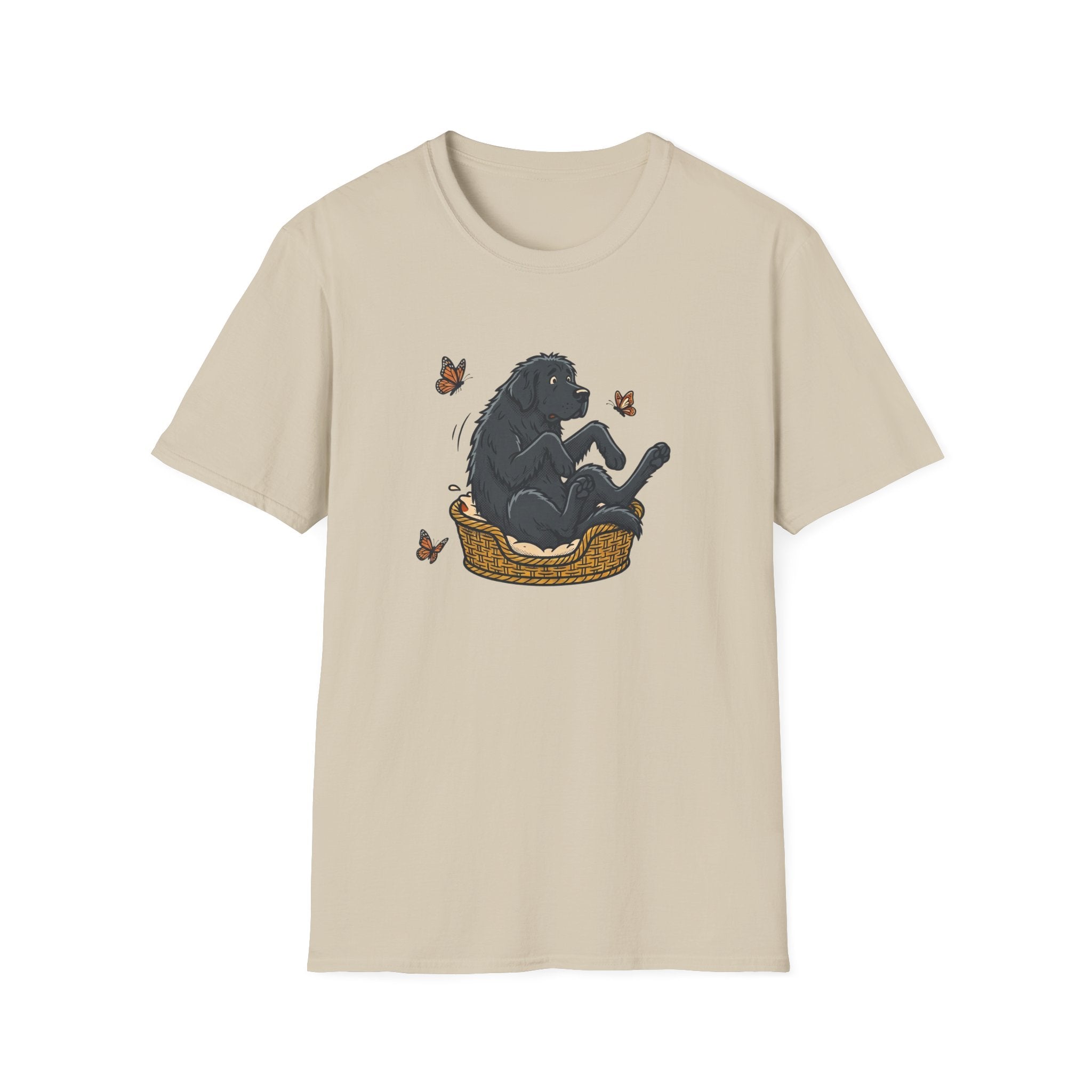 Newfoundland in a Basket T-Shirt