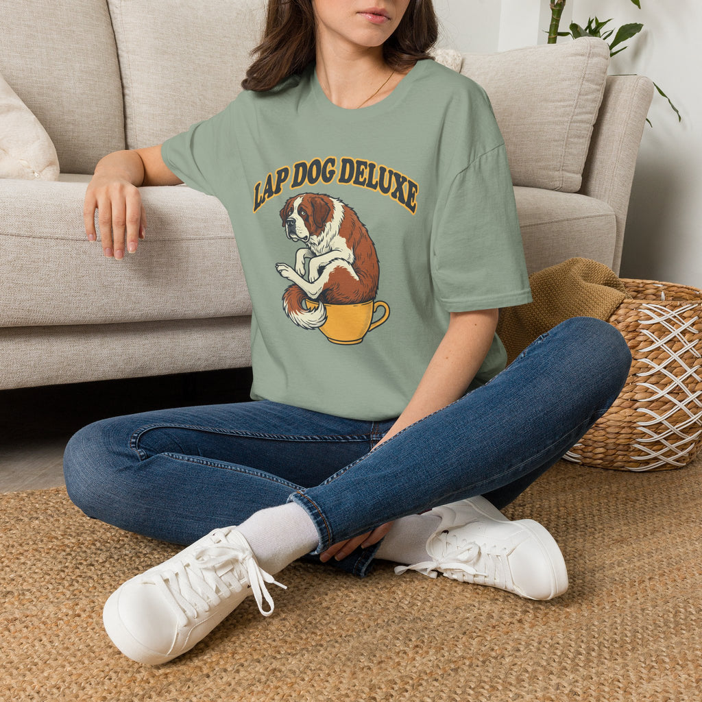 St. Bernard in a Teacup T-Shirt