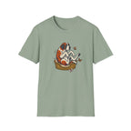St. Bernard in a Basket T-Shirt
