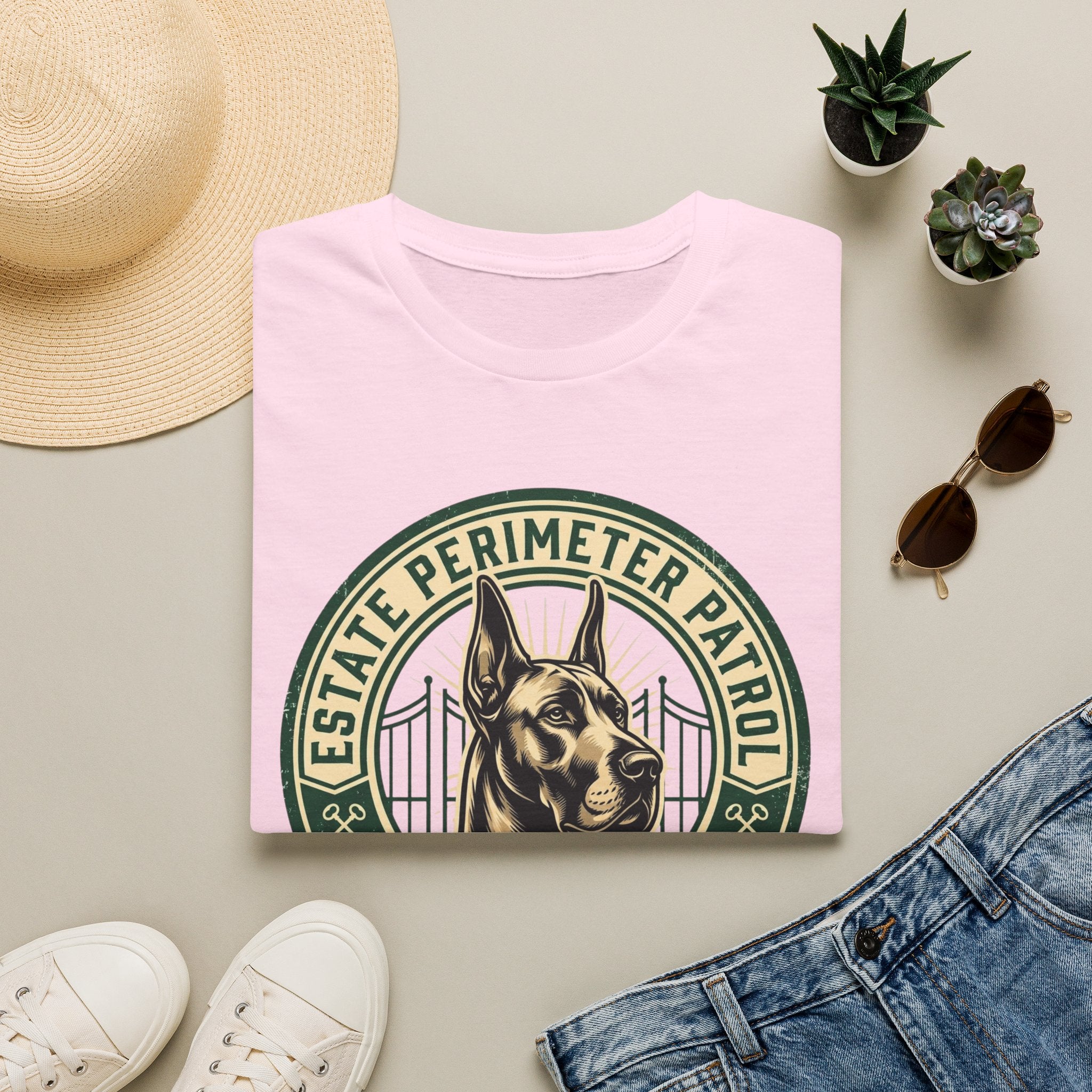 Great Dane Working Badge T-Shirt