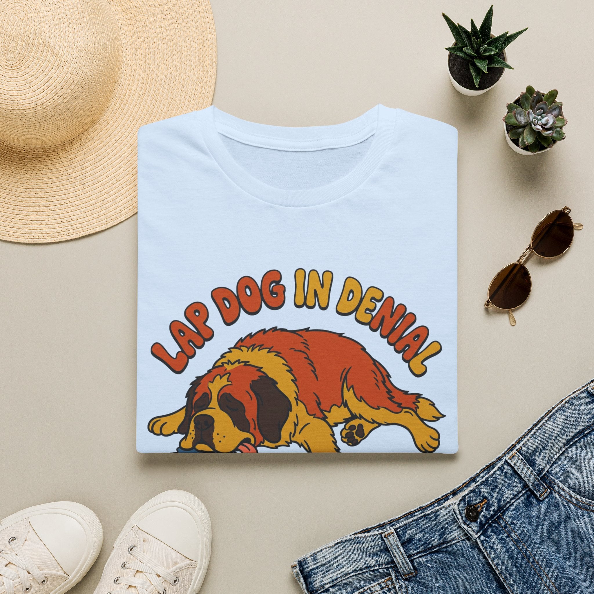 In Denial St. Bernard T-Shirt