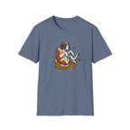 St. Bernard in a Basket T-Shirt