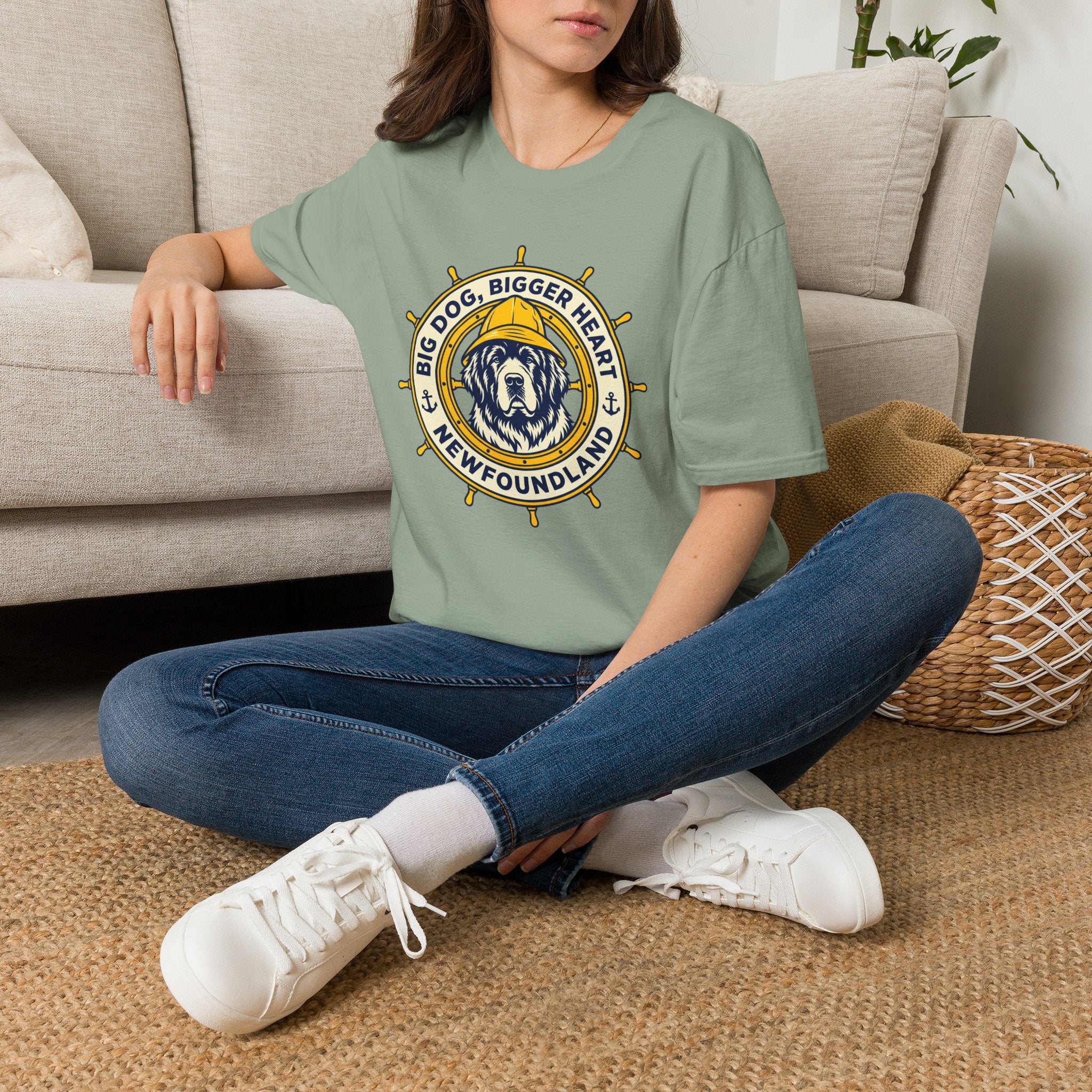 Newfoundland Rain Hat T-Shirt