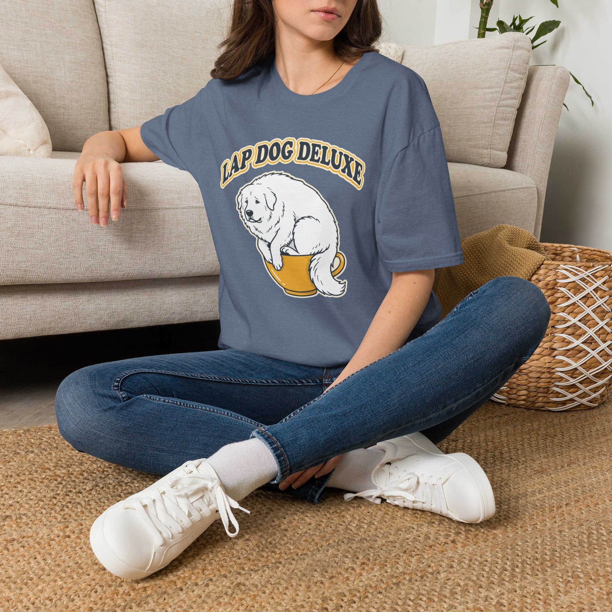 Great Pyrenees in a Teacup T-Shirt