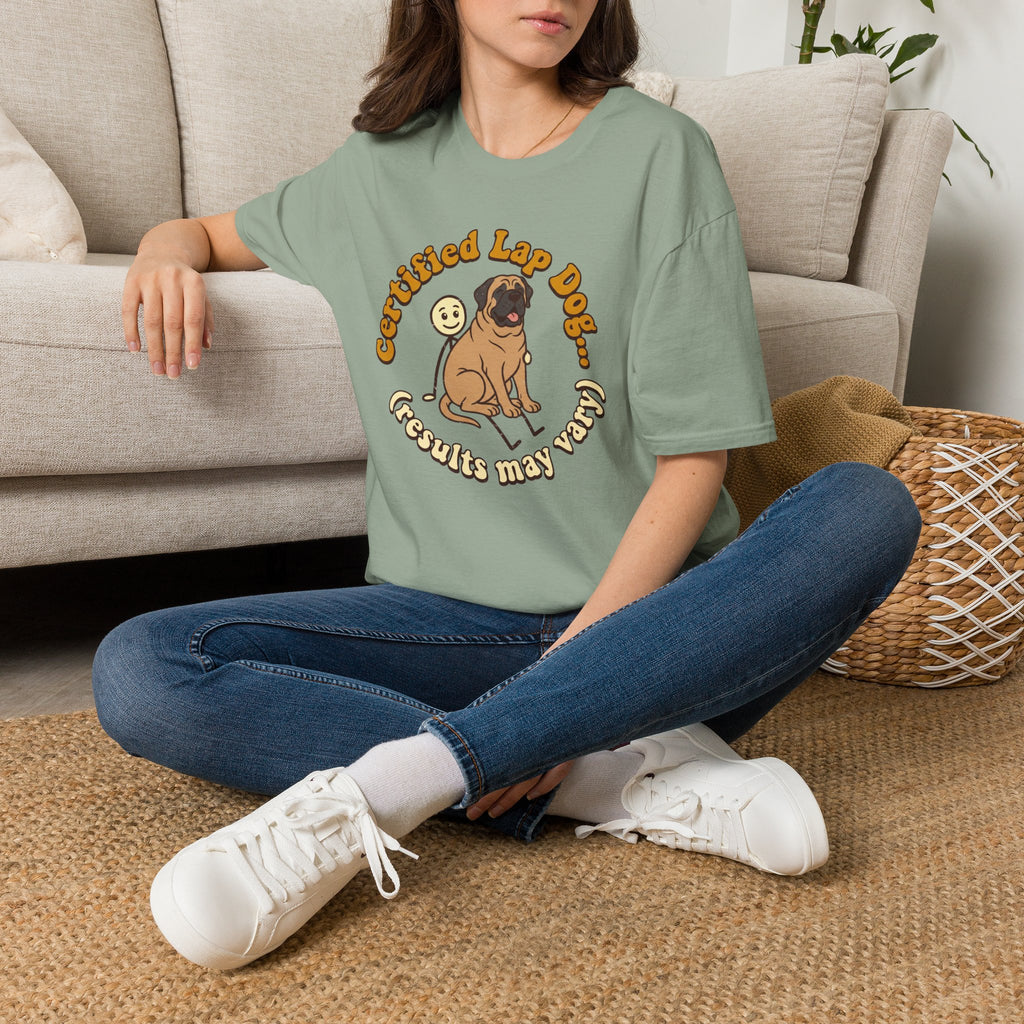 Mastiff on a Stick Man T-Shirt